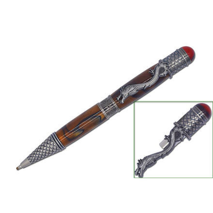 Picture of Charnwood LD1 Loong (Dragon) Twist Pen – Antique Silver