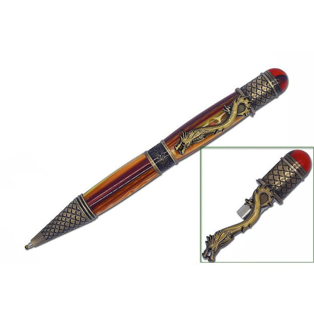 Picture of Charnwood LD2 Loong (Dragon) Twist Pen – Antique Bronze