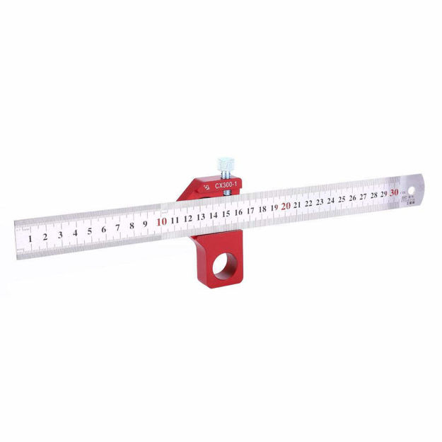 Picture of 45 Degree Angle Scribe Carpenter Gauge Ruler