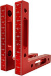 Picture of Squares with Clamping Holes Metric - Pair