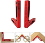 Picture of Squares with Clamping Holes Metric - Pair