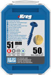 Picture of Kreg Blue-Kote WR Pocket Screws 51mm (2″) #8 Coarse - SML-C2B x 50