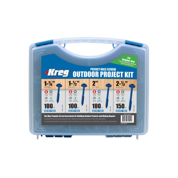Kreg Pocket Hole Screw Outdoor Project Kit SK03B