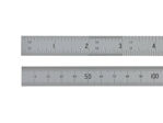 Picture of Fisher Satin Chrome Rule Ruler 150mm (6") Metric Ruler - FC06