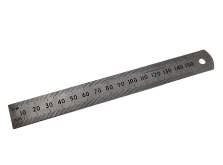 Picture of Fisher 150mm Metric Stainless Steel Rule - FR150M