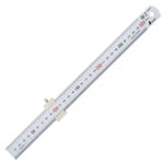 Picture of Shinwa 76752 Japanese 300mm Stainless Steel Rule With Ruler Stop