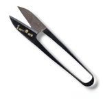 Picture of Misuzu 120mm Nigiri Japanese Snips Oxidised Black Shirogami Short - 502S