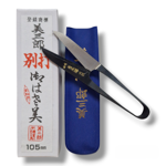 Picture of Misuzu 105mm Nigiri Japanese Snips Oxidised Black Shirogami Long - 502L