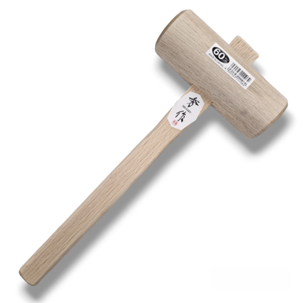 Picture of Shusaku Japanese Wooden Mallet 60mm White Oak