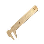 Picture of Solid Brass Vernier Caliper Scale Measuring Gauge Ruler - 100mm 4"