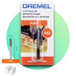 Picture of DREMEL 652 Straight Router Bit 4.8mm