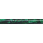 Picture of Charnwood Acrylic Pen Blank Dark Green with Black Swirl - AR30