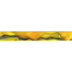 Picture of Charnwood  Acrylic Pen Blank Gold with Black & White Swirl - AR15