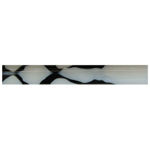 Picture of Charnwood Acrylic Pen Blank White with Black Swirl - AR04
