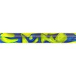Picture of Charnwood Acrylic Pen Blank Yellow with Blue Swirl - AR11