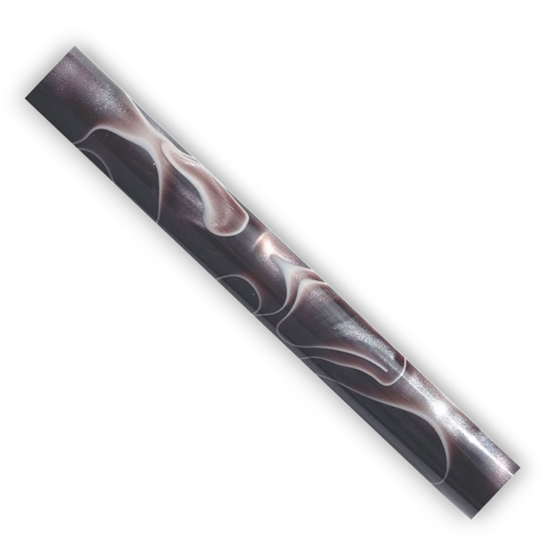 Picture of Charnwood Acrylic Pen Blank Coffee with Pink Swirl - AR24