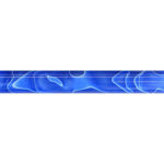 Picture of Charnwood Acrylic Pen Blank Dark Blue with White Swirl - AR01