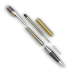 Picture of Venetian Twist Pen Kit - Chrome & Black
