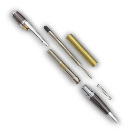 Picture of Venetian Twist Pen Kit - Chrome & Black