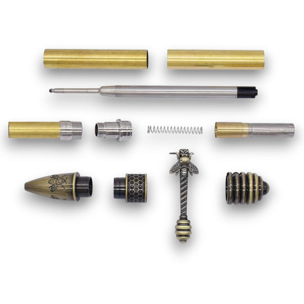 Picture of Honeybee Pen Kit - Antique Bronze Polish HB1
