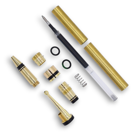 Picture of Charnwood Classic Elite Roller Ball Pen – Gold - PENERB