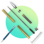 Picture of Charnwood Slimline Twist Pen 7mm – Chrome PEN7CH