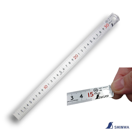 Picture of Shinwa 13134 Japanese 30cm Stainless Steel Pickup Rule