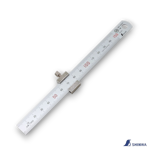 Picture of Shinwa 76751 Japanese 150mm Stainless Steel Rule With Ruler Stop