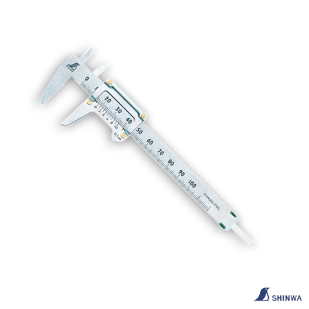 Picture of Shinwa 19518 Japanese Pocket Vernier Calipers 100mm
