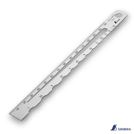 Picture of Shinwa 44602 Diameter Gauge 0.5-6mm & Radius Gauge 0.5-7.0mm (73570)