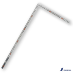 Picture of Shinwa 10014 Carpenter 2 Square Hard Chrome Finish Thick Corner 500 x 250mm