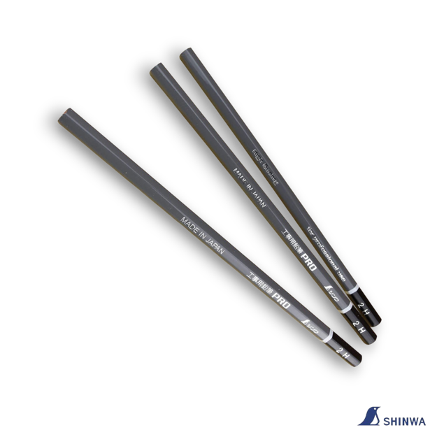 Picture of Shinwa 78517 Marking Pencil Pro 2H Pack of 3
