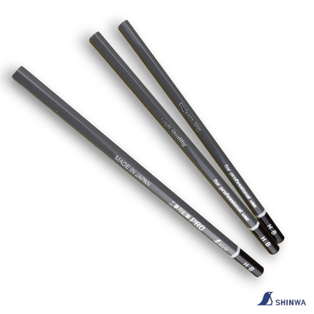 Picture of Shinwa 78519 Marking Pencil Pro HB Pack of 3