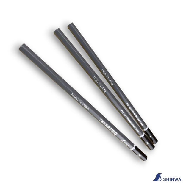 Picture of Shinwa 78518 Marking Pencil Pro H Pack of 3