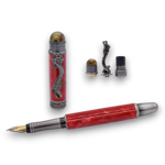 Picture of Charnwood Loong (Dragon) Fountain Pen – Gun Metal Polish LD4