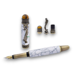 Picture of Charnwood Loong (Dragon) Fountain Pen – Antique Bronze Polish LD6
