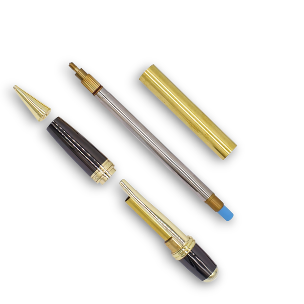 Picture of Charnwood Sienna Twist Pencil Kit – Gold & Gun Metal PCLSGGM
