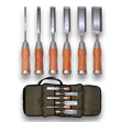 Picture of Kakuri Japanese Hybrid Style Chisel Set - 6 Piece Set D710287
