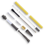 Picture of Tyzack Fancy Click Pen Kit 7mm – Black Chrome FAN7BC