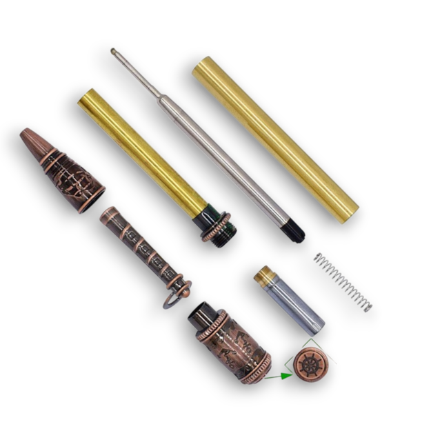Picture of Sailing Twist Pen Kit Antique Rose Copper - ST1