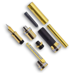 Picture of Hawaiian Love Fountain Pen Kit Gold & Chrome Plating - LOVE1