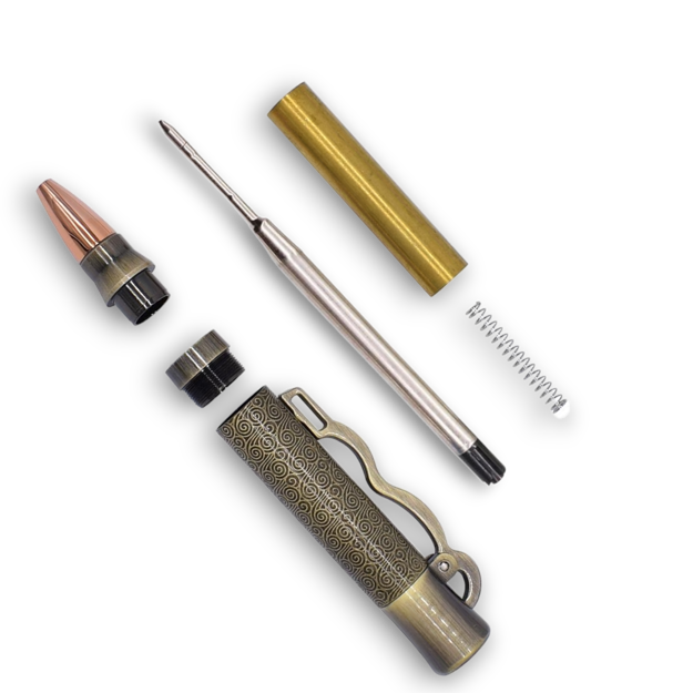 Picture of Xiangyun Lever Pen Kit Antique Bronze Polish - XL191