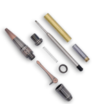 Picture of Legacy, Da Vinci Twist Pen Antique Rose Copper & Gun-Polish Twist Pen Kit - PRX1