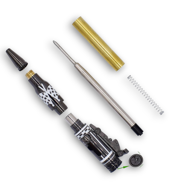 Picture of Formula 1 Racing Pen Kit Gun Metal Plating - F1GM