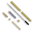 Picture of Charnwood 7mm Slimline Twist Pen Black Gold - PEN7GO
