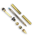 Picture of Charnwood Cigar Pencil Gold & Black - PCLCGO