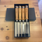 Picture of Tyzack Chisel Set of 4pcs : 6 12 19 25mm With Wooden Handle