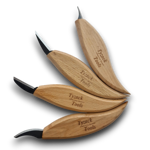 Picture of Tyzack Similar to Flexcut 4 Piece Wood Carving Set in Storage Pouch - TYFC01