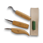 Picture of Tyzack Similar Mora Woodcarving Carving Tool Set Pouch pc Strop Polish - TYMC01