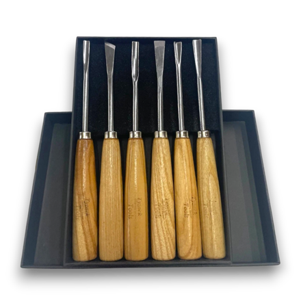 Picture of Wood Carving Chisel Set in Carded Storage Box 6pc - TYCS01